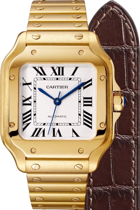 orologio stile cartier uomo